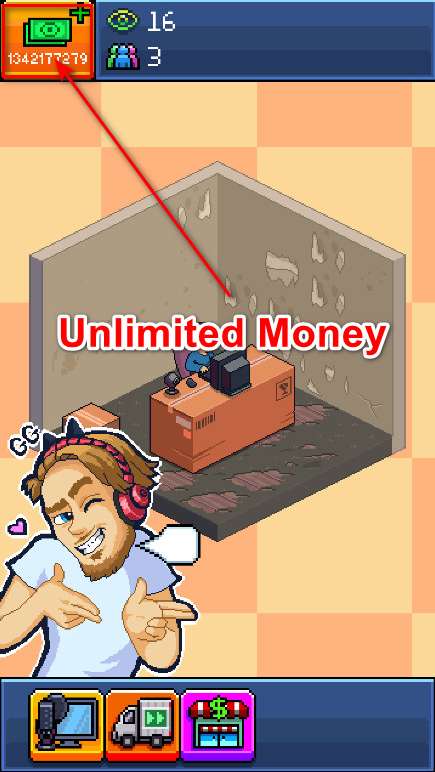 PewDiePie's Tuber Simulator (Unlimited Money)