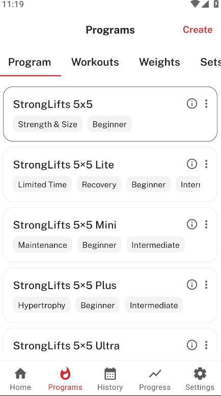 StrongLifts (Premium Unlocked)